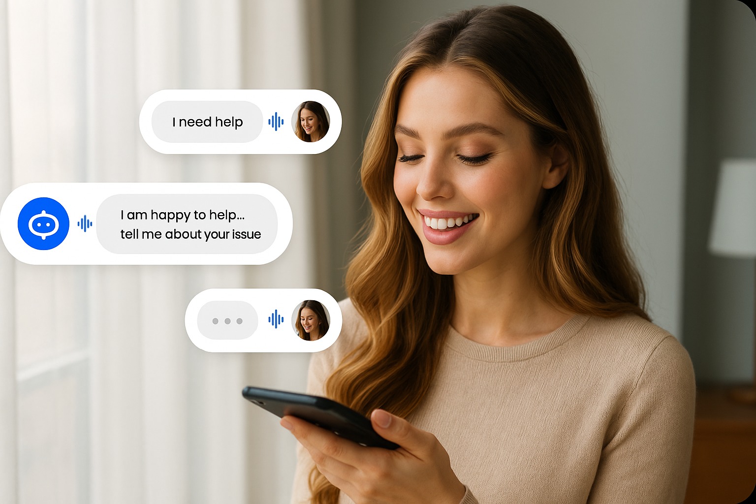 Superior Voice conversation, Smart , Precise
